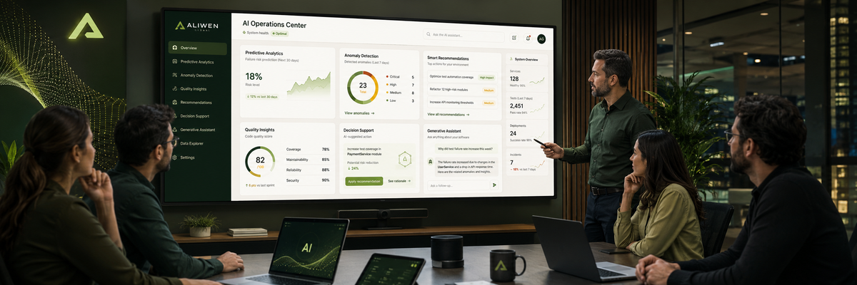 Soluciones de software potenciadas con IA